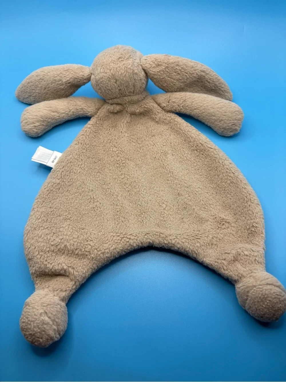 Baby Jellycat Bashful Tan Bunny Comforter Blush Rabbit 12